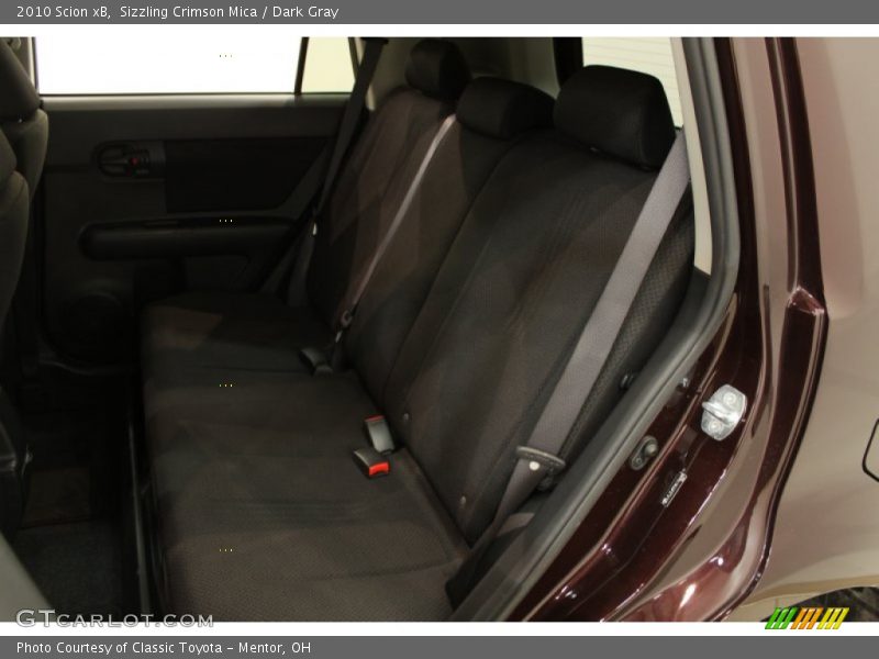 Sizzling Crimson Mica / Dark Gray 2010 Scion xB