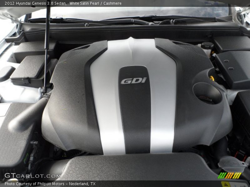  2012 Genesis 3.8 Sedan Engine - 3.8 Liter GDI DOHC 24-Valve D-CVVT V6