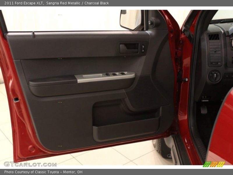 Sangria Red Metallic / Charcoal Black 2011 Ford Escape XLT