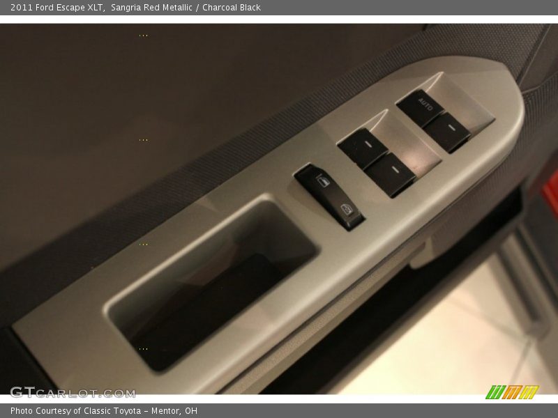 Sangria Red Metallic / Charcoal Black 2011 Ford Escape XLT