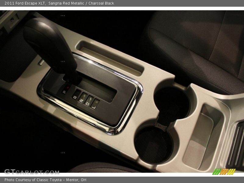 Sangria Red Metallic / Charcoal Black 2011 Ford Escape XLT