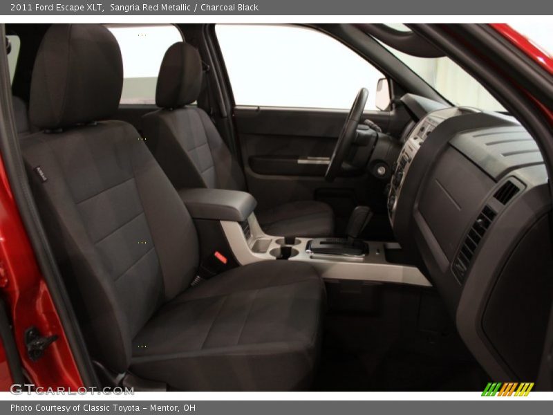 Sangria Red Metallic / Charcoal Black 2011 Ford Escape XLT