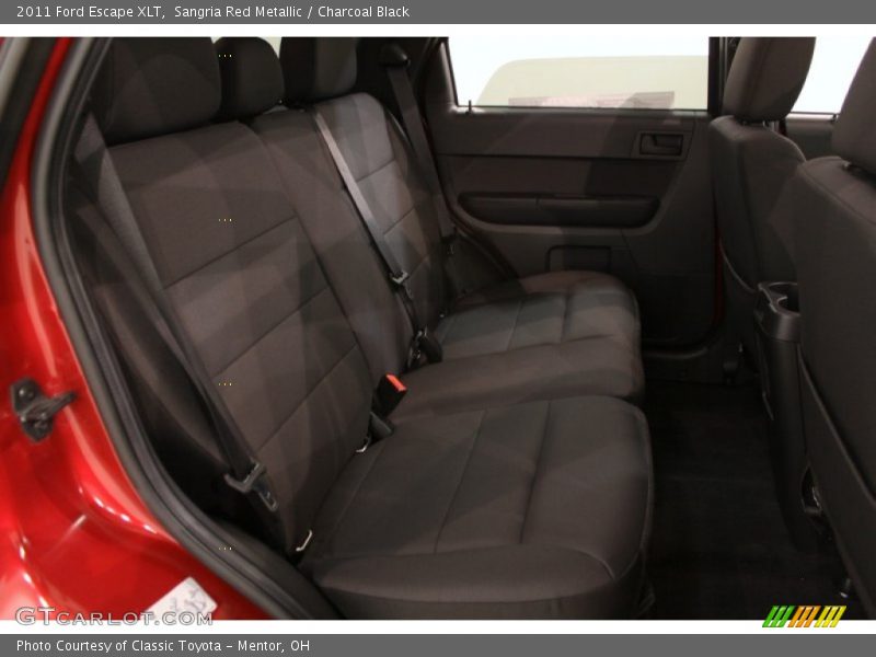 Sangria Red Metallic / Charcoal Black 2011 Ford Escape XLT