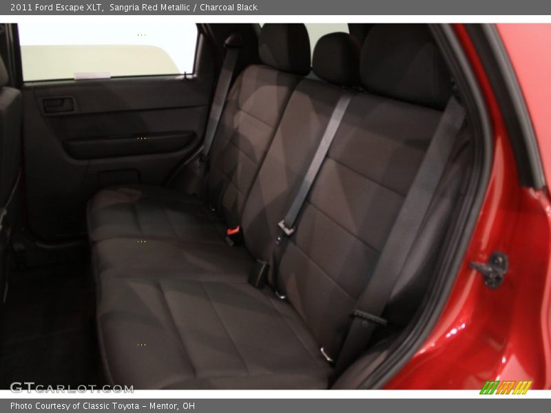 Sangria Red Metallic / Charcoal Black 2011 Ford Escape XLT