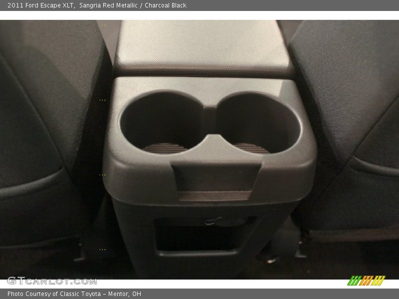 Sangria Red Metallic / Charcoal Black 2011 Ford Escape XLT