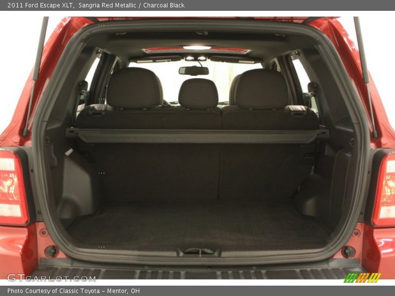 Sangria Red Metallic / Charcoal Black 2011 Ford Escape XLT