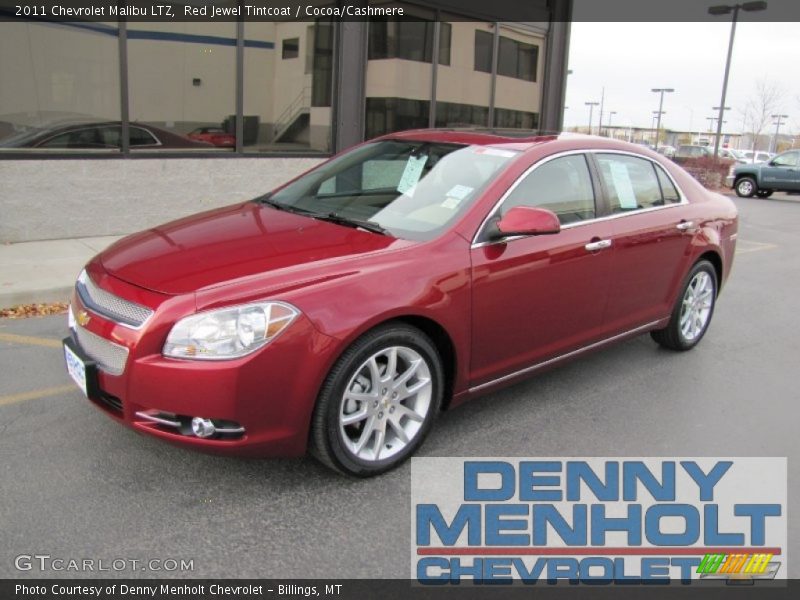 Red Jewel Tintcoat / Cocoa/Cashmere 2011 Chevrolet Malibu LTZ