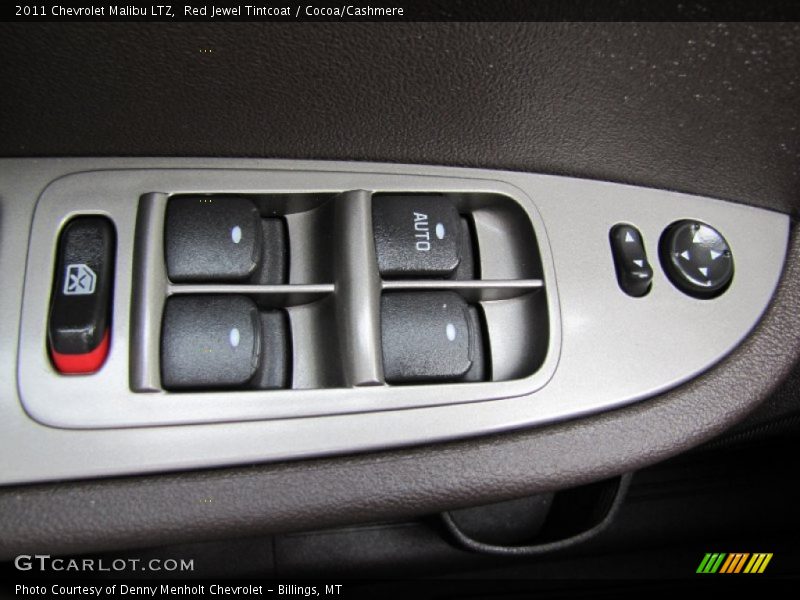 Red Jewel Tintcoat / Cocoa/Cashmere 2011 Chevrolet Malibu LTZ