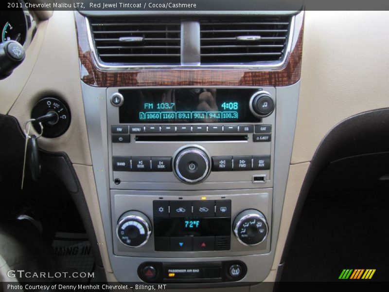 Red Jewel Tintcoat / Cocoa/Cashmere 2011 Chevrolet Malibu LTZ