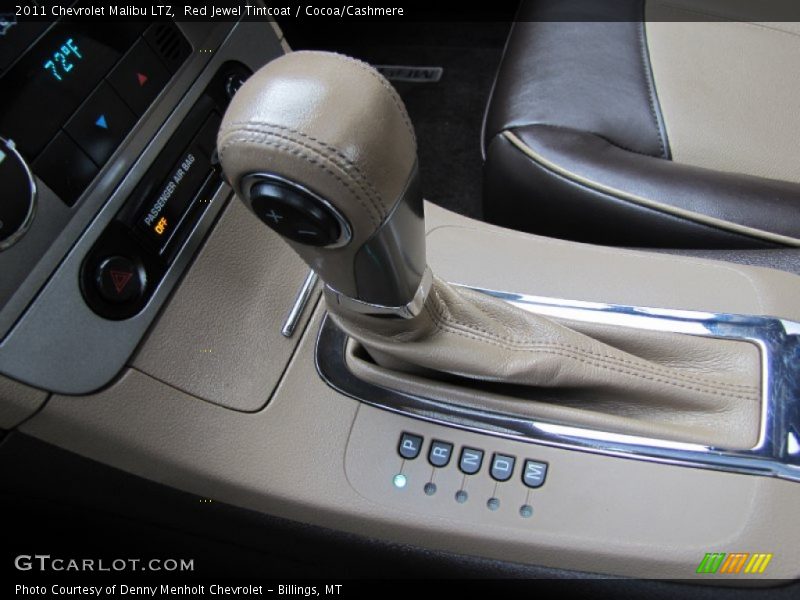 Red Jewel Tintcoat / Cocoa/Cashmere 2011 Chevrolet Malibu LTZ