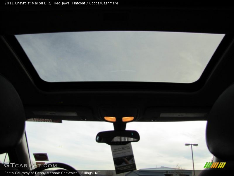 Red Jewel Tintcoat / Cocoa/Cashmere 2011 Chevrolet Malibu LTZ