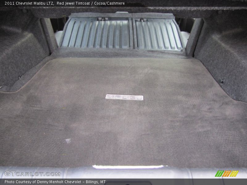 Red Jewel Tintcoat / Cocoa/Cashmere 2011 Chevrolet Malibu LTZ