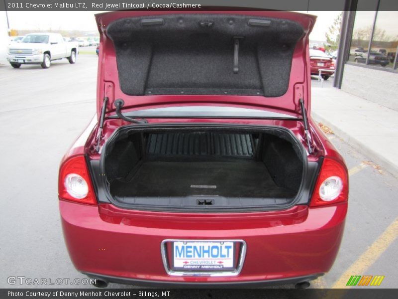 Red Jewel Tintcoat / Cocoa/Cashmere 2011 Chevrolet Malibu LTZ