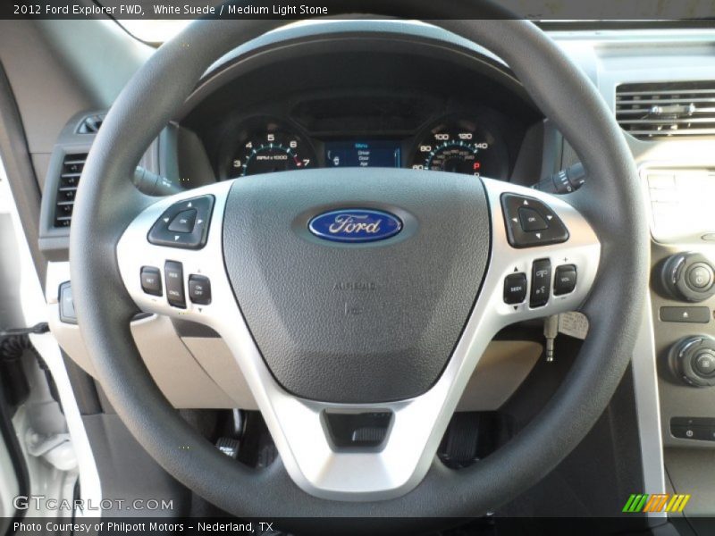  2012 Explorer FWD Steering Wheel