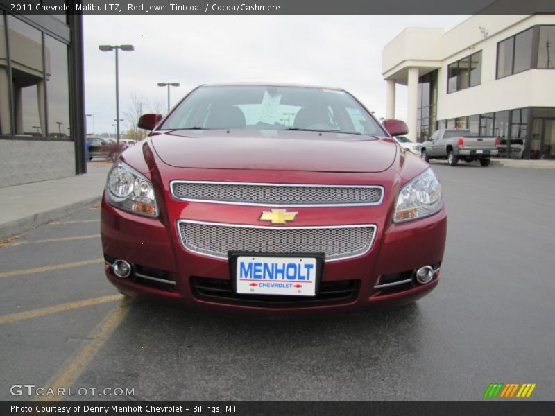 Red Jewel Tintcoat / Cocoa/Cashmere 2011 Chevrolet Malibu LTZ