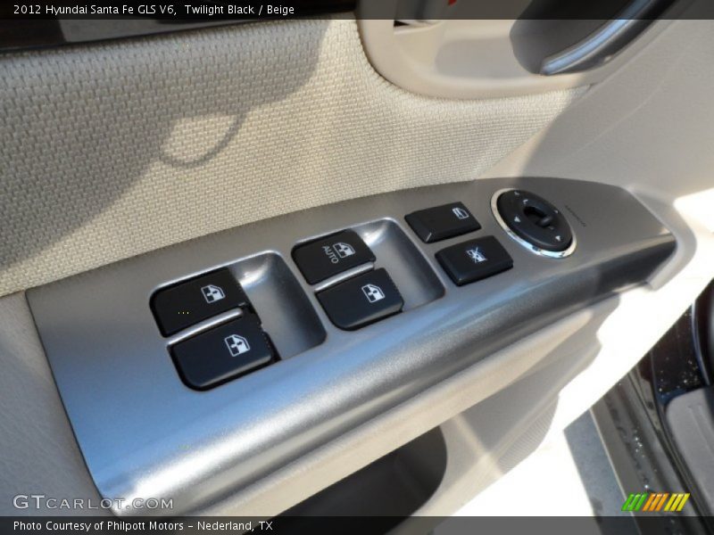 Controls of 2012 Santa Fe GLS V6