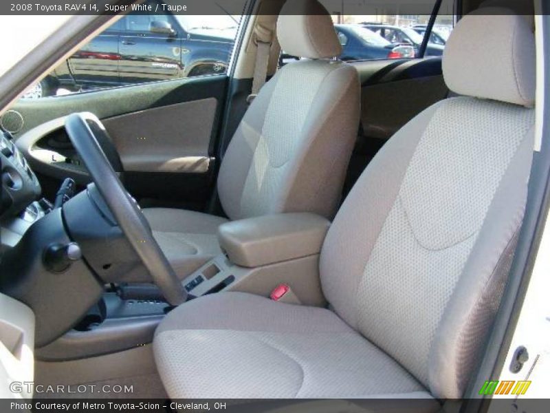 Super White / Taupe 2008 Toyota RAV4 I4