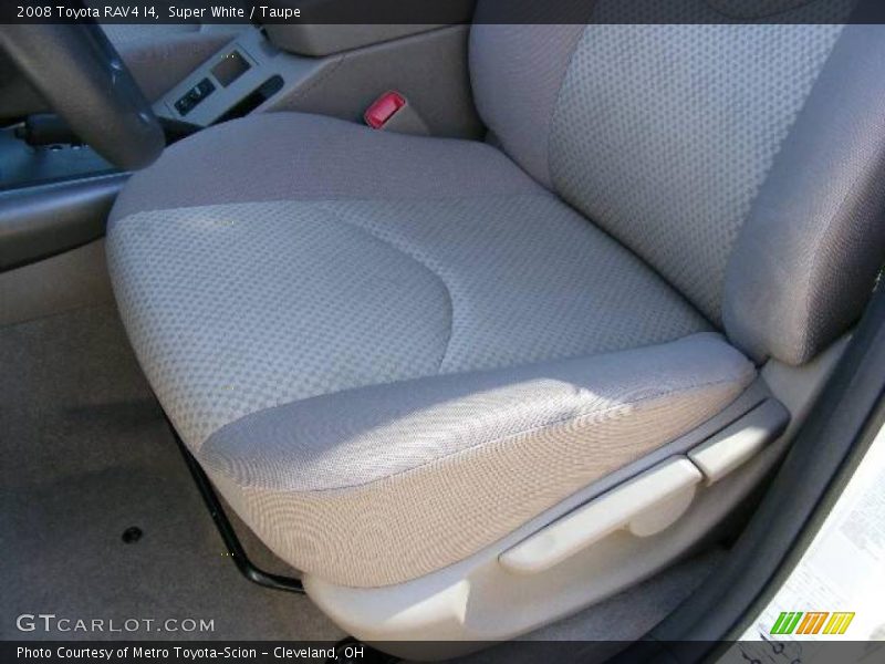 Super White / Taupe 2008 Toyota RAV4 I4