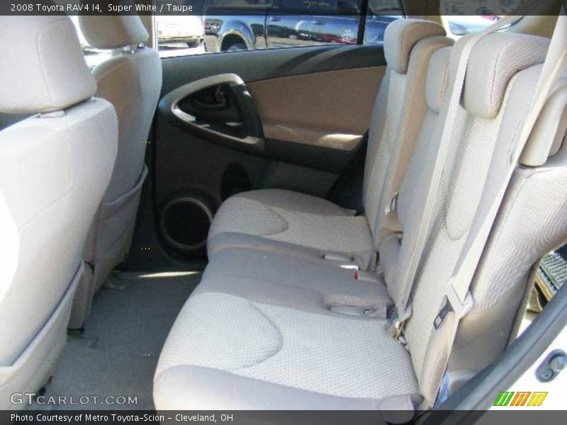 Super White / Taupe 2008 Toyota RAV4 I4