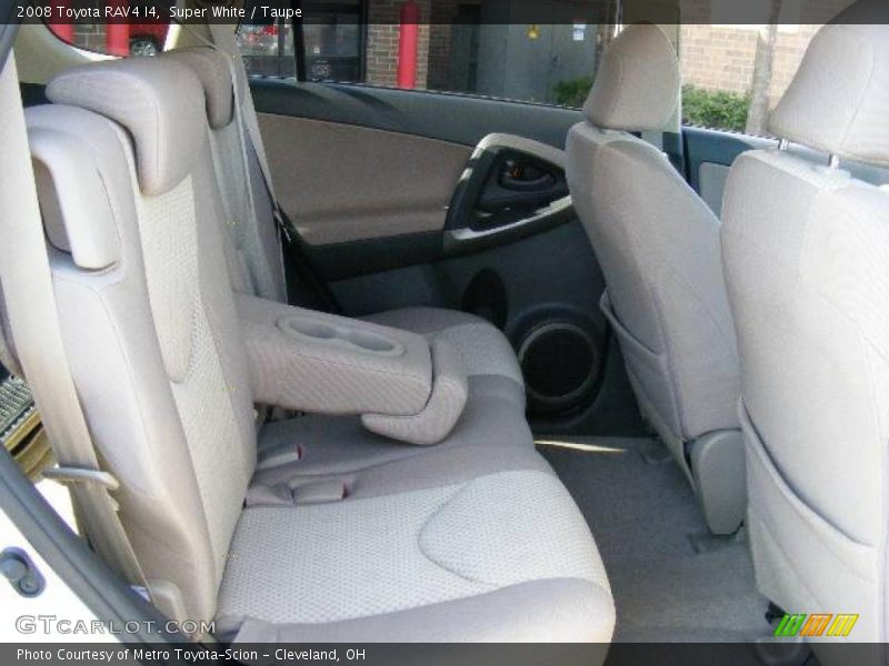 Super White / Taupe 2008 Toyota RAV4 I4
