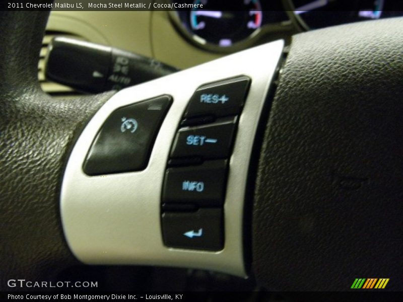 Mocha Steel Metallic / Cocoa/Cashmere 2011 Chevrolet Malibu LS