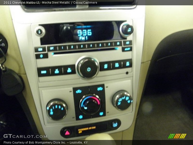 Mocha Steel Metallic / Cocoa/Cashmere 2011 Chevrolet Malibu LS
