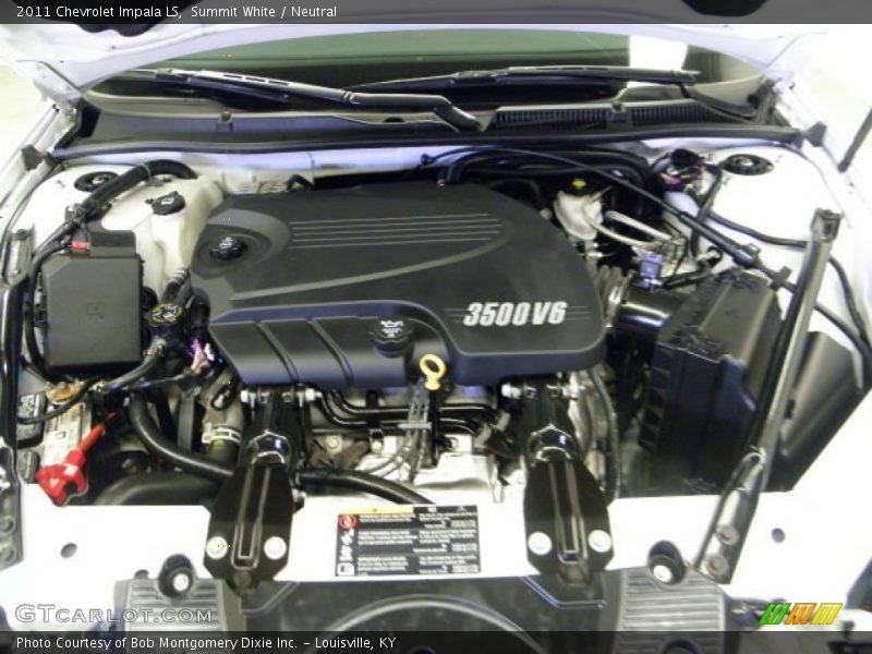 Summit White / Neutral 2011 Chevrolet Impala LS