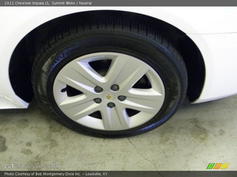Summit White / Neutral 2011 Chevrolet Impala LS