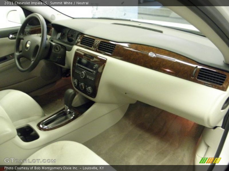Summit White / Neutral 2011 Chevrolet Impala LS