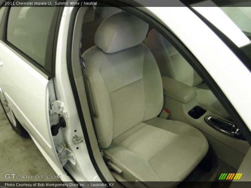Summit White / Neutral 2011 Chevrolet Impala LS