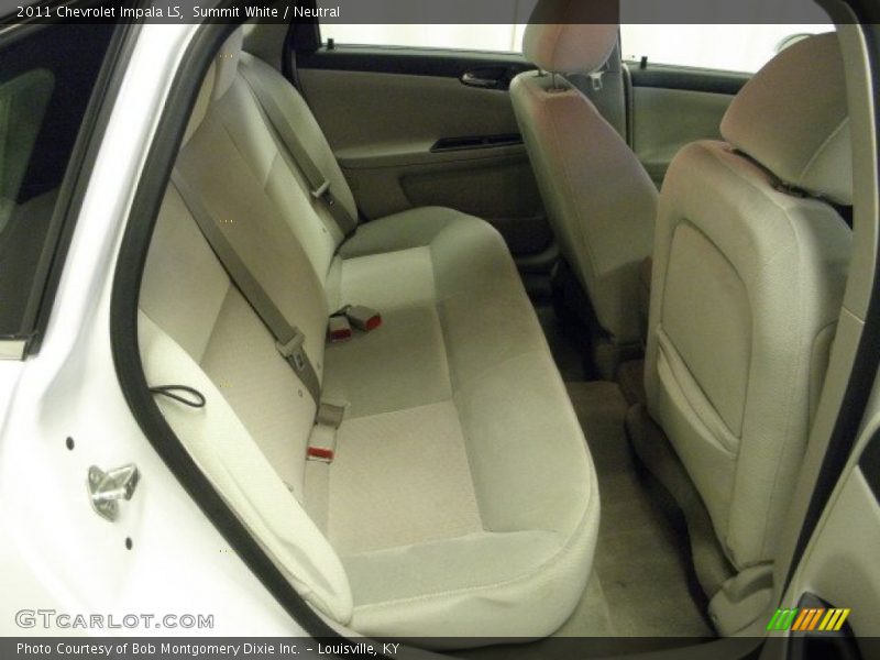 Summit White / Neutral 2011 Chevrolet Impala LS