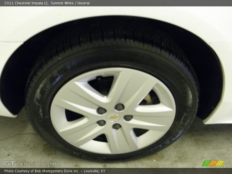 Summit White / Neutral 2011 Chevrolet Impala LS