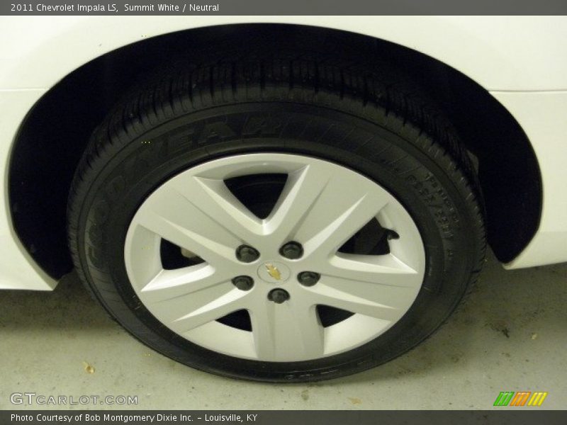Summit White / Neutral 2011 Chevrolet Impala LS