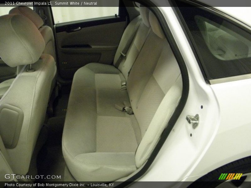 Summit White / Neutral 2011 Chevrolet Impala LS