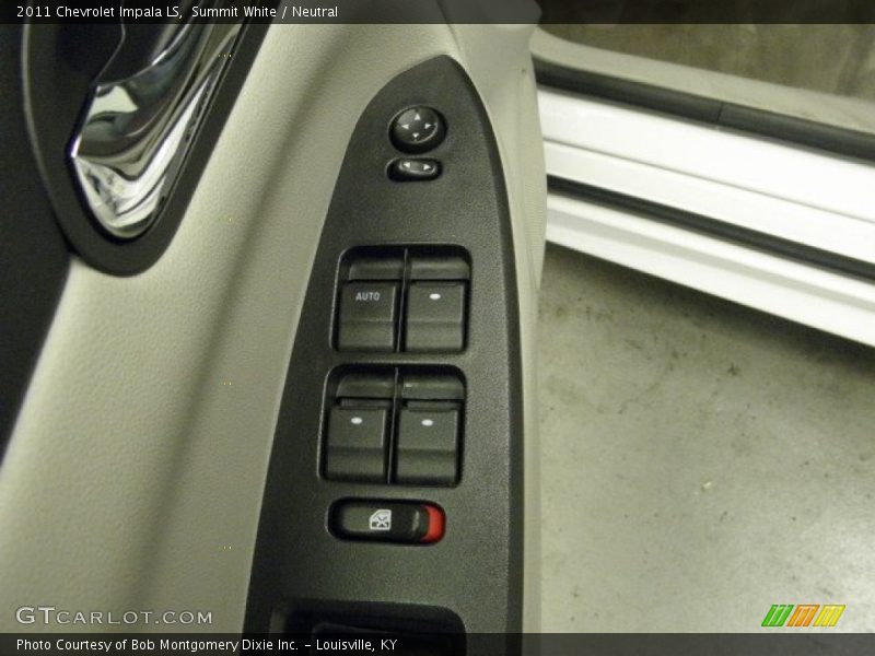 Summit White / Neutral 2011 Chevrolet Impala LS