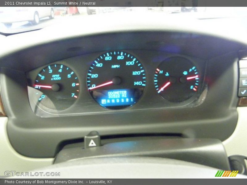 Summit White / Neutral 2011 Chevrolet Impala LS