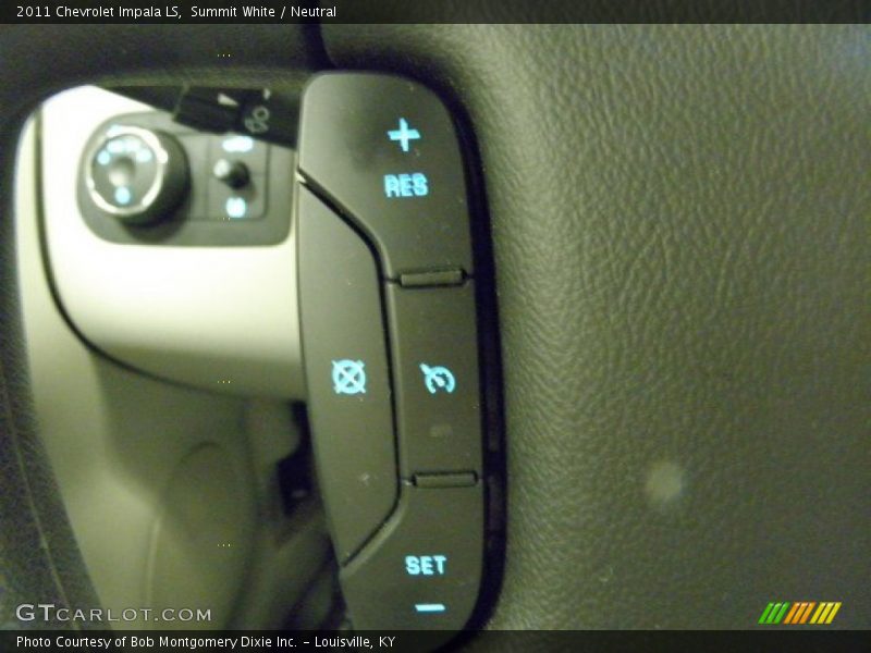 Summit White / Neutral 2011 Chevrolet Impala LS