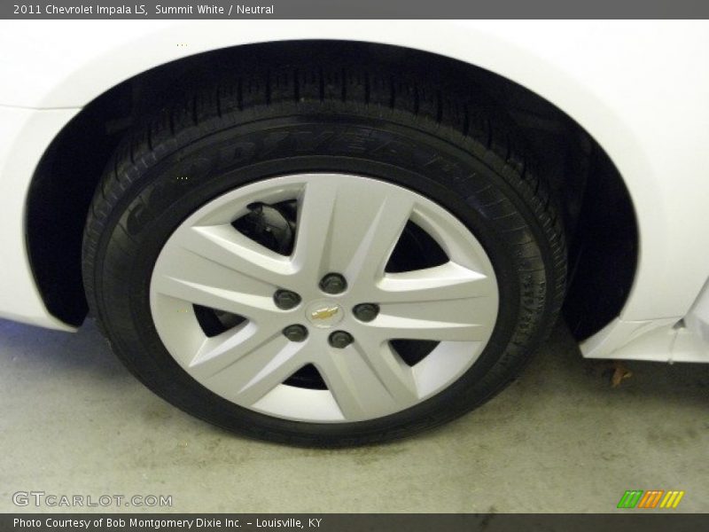 Summit White / Neutral 2011 Chevrolet Impala LS