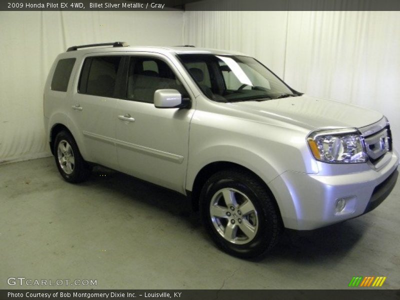Billet Silver Metallic / Gray 2009 Honda Pilot EX 4WD