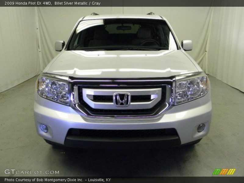 Billet Silver Metallic / Gray 2009 Honda Pilot EX 4WD