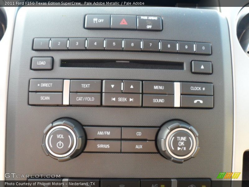 Pale Adobe Metallic / Pale Adobe 2011 Ford F150 Texas Edition SuperCrew