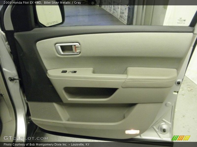 Billet Silver Metallic / Gray 2009 Honda Pilot EX 4WD