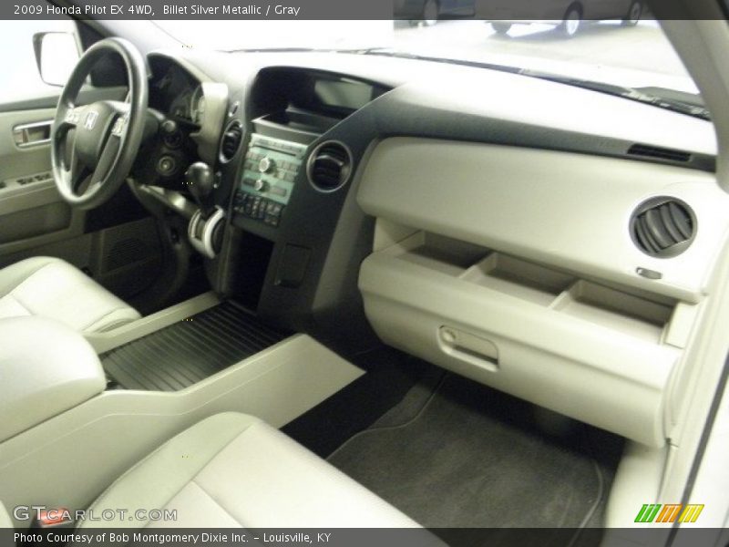 Billet Silver Metallic / Gray 2009 Honda Pilot EX 4WD