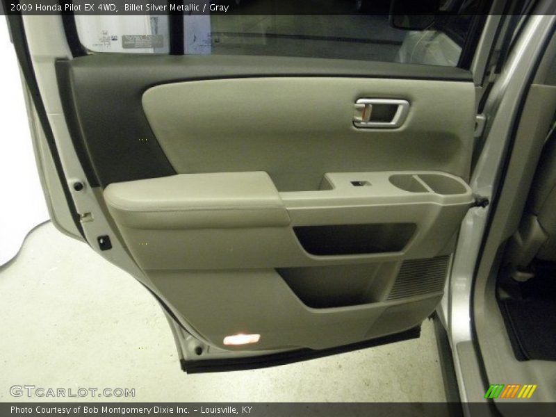 Billet Silver Metallic / Gray 2009 Honda Pilot EX 4WD