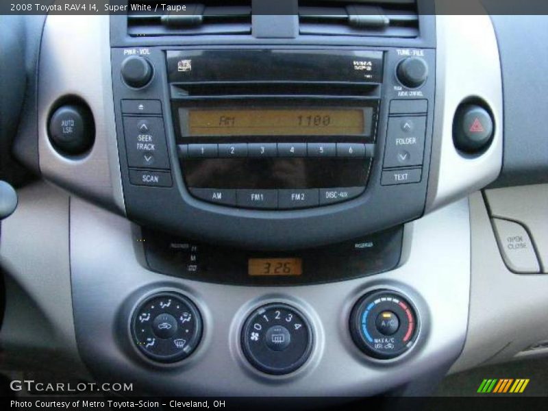 Super White / Taupe 2008 Toyota RAV4 I4