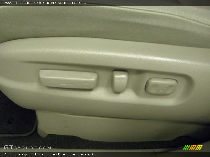 Billet Silver Metallic / Gray 2009 Honda Pilot EX 4WD
