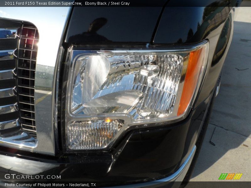 Ebony Black / Steel Gray 2011 Ford F150 Texas Edition SuperCrew