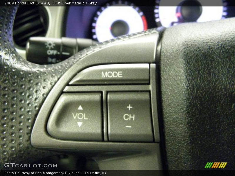 Billet Silver Metallic / Gray 2009 Honda Pilot EX 4WD