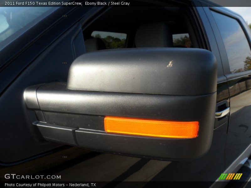 Ebony Black / Steel Gray 2011 Ford F150 Texas Edition SuperCrew