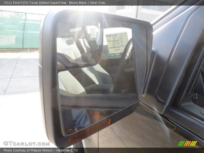 Ebony Black / Steel Gray 2011 Ford F150 Texas Edition SuperCrew
